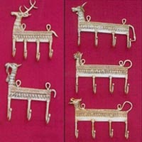 Brass Wall Hooks - Animal Shape