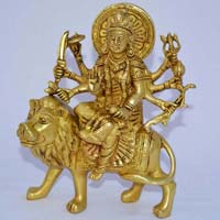 Religious Durga Ji Brass made Indian Hindu Goddess Murti