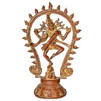 Lord Shiva (Natraj) in Dancing Position Statue of Brass By Aakrati