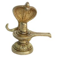 Shiva Linga  brass Religious Statue