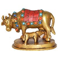 Temple murti made in brass metal