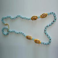 Fancy Glass Bead Necklace