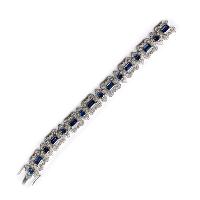 Diamond Sapphire Bracelet -2