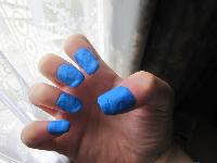 blue tack nails