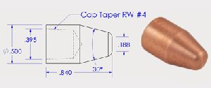 Pointed Type Female Cap Electrodes