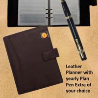Leather Planner