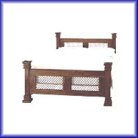 BR - 073  wooden beds