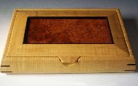handcrafted decorative wooden box