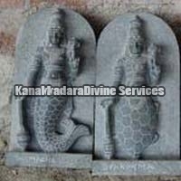 Black Stone Dasavatharam Statue