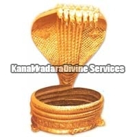 Gold Plated Nagabaranam for Lord Shiva