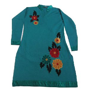 designer woolen kurtis