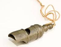 brass whistle