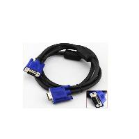 1.8 Mtr 3+6 with 2 Ferrite Vga Cable M-m