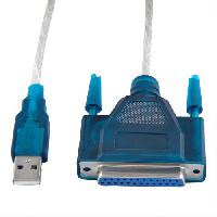 JU22/8 USB 2.0 CABLE TO DB 25 F DB 25 ADAPTERS WIN8/MAC