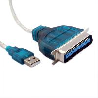 JU23/8 USB 2.0CABLE TO PARALLEL CN36 ADAPTERS/WIN8/MAC