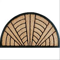 rubber molded coir mat