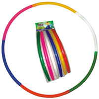 Multi Color Plastic Hula Hoop at Rs 80/piece in Meerut