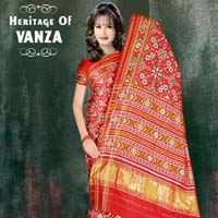 Patan Patola Red Saree