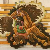 HORSE Sand Painting (Big)
