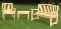 wooden garden furniture