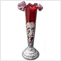 Flower Vases - Red