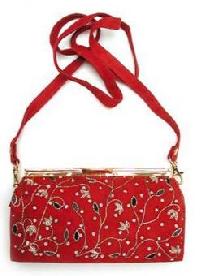 Red Designer Handbag