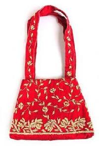 Red Cloth Handbag