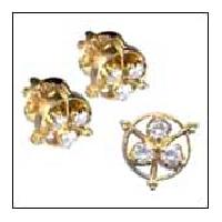 Diamond Earrings Design No. TKDE-1