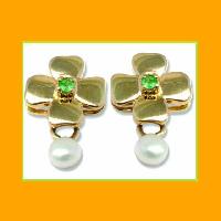 Gold Earrings - MHER-46 G