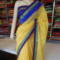 Designer Fancy Work Georgette Saree