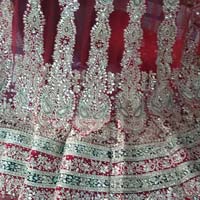 Indian Designer Handmade Gota Work Heavy Bridal Lehenga A
