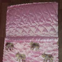 Jaipuri Light6 Pink Print Double Bedding Quilt S