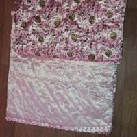 Jaipuri Pink Print Double Bedding Quilt S
