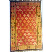 Red Kilim carpets