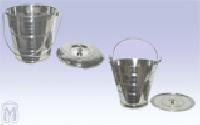 Silver Touch Bucket with Cover
