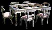 Silver Dining Table Set(uce Drt 12)