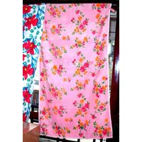 Rose Printed Terry Towel - Dt 02