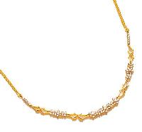 Gold Diamond Necklace - Gdn 01