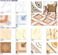 White Matt Series Floor Tiles