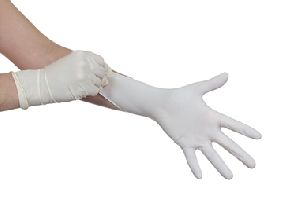 Non-Sterile Powdered Latex Examination Gloves