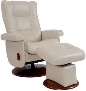 Taupe Benchmaster Swivel Glider Chair