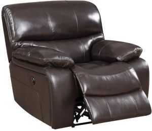 Elements Vino Power Recliner - Espresso Leather Match