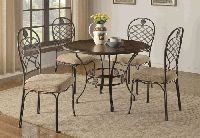 Lifestyles 1583D Dining Table and Four Chairs