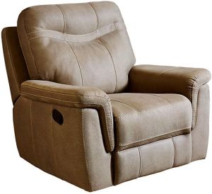 Standard Furniture Boardwalk Brown Rocker Recliner Leather sofa