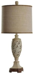 StyleCraft Leaf Motif Table Lamp