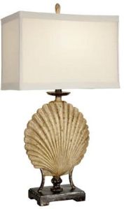 StyleCraft Table Lamp with Sea Shell