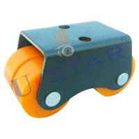 Fixed Bearing Four Wheel Caster