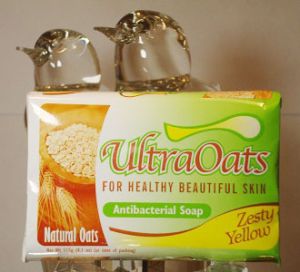 Zesty Yellow Ultraoats Antibacterial Soap