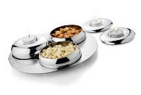 Stainless Steel Condiment Set