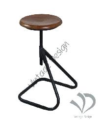 Vintage Industrial Stool